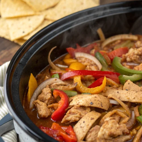 Crockpot Chicken Fajitas 1