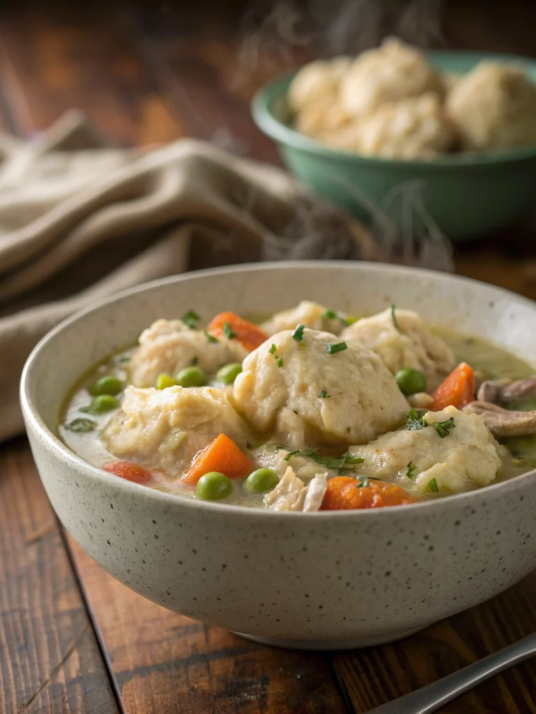 Crockpot Chicken and Dumplings