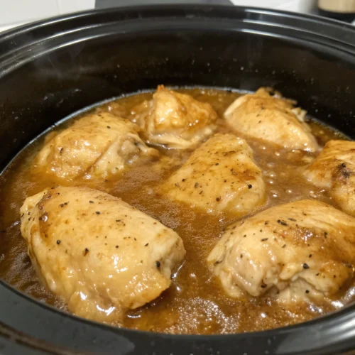 Crockpot Chicken and Gravy 1