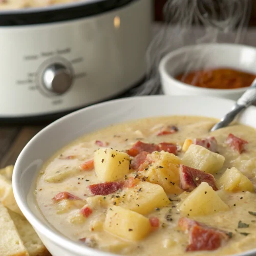 Crockpot Crack Potato Soup 1