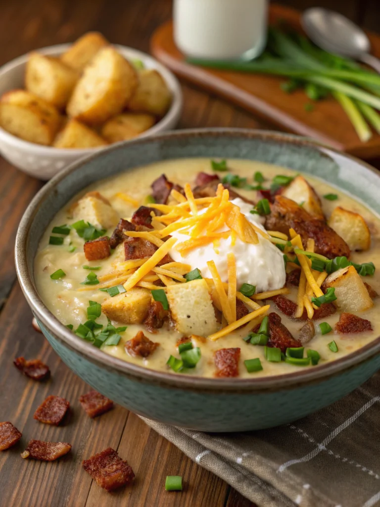 Crockpot Crack Potato Soup