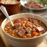 Crockpot Ham and Bean Soup