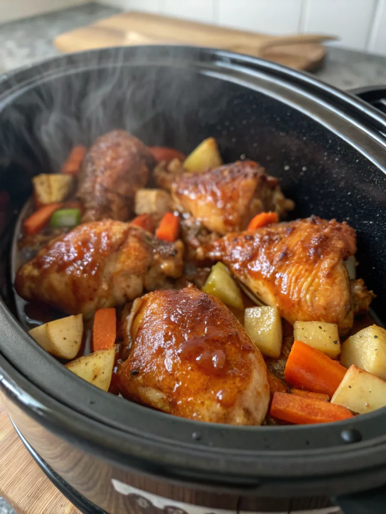 Crockpot Honey Garlic Chicken
