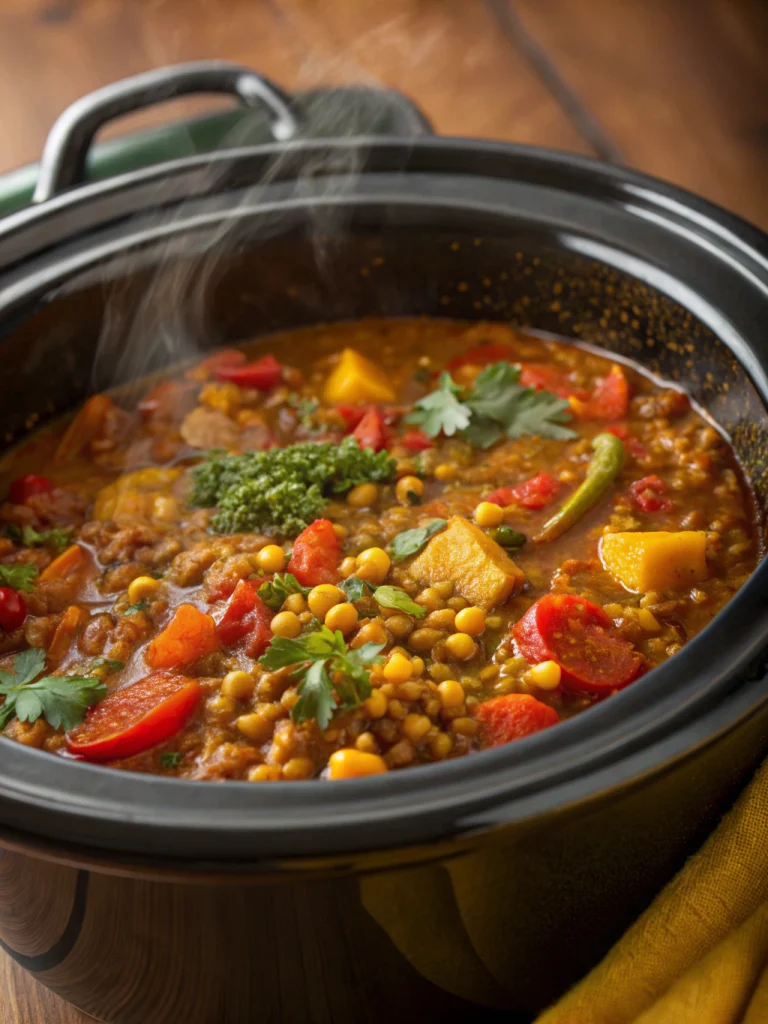 Crockpot Lentil Curry