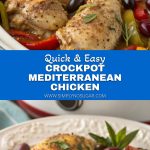 Crockpot Mediterranean Chicken pinterest
