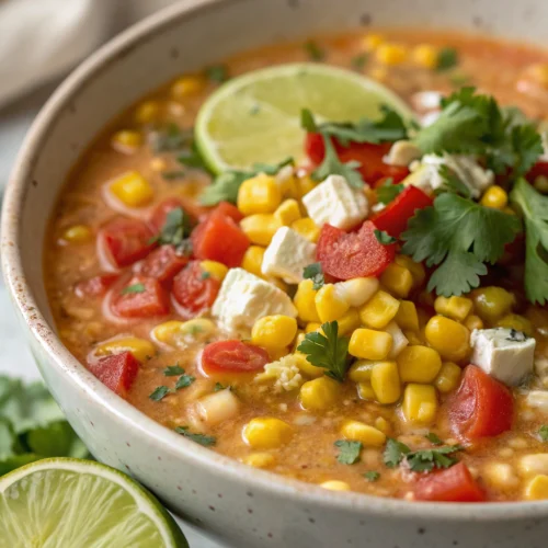 Crockpot Mexican Street Corn Soup 1