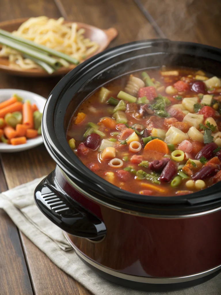 Crockpot Minestrone Soup