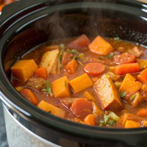 Crockpot Sweet Potato Stew 1