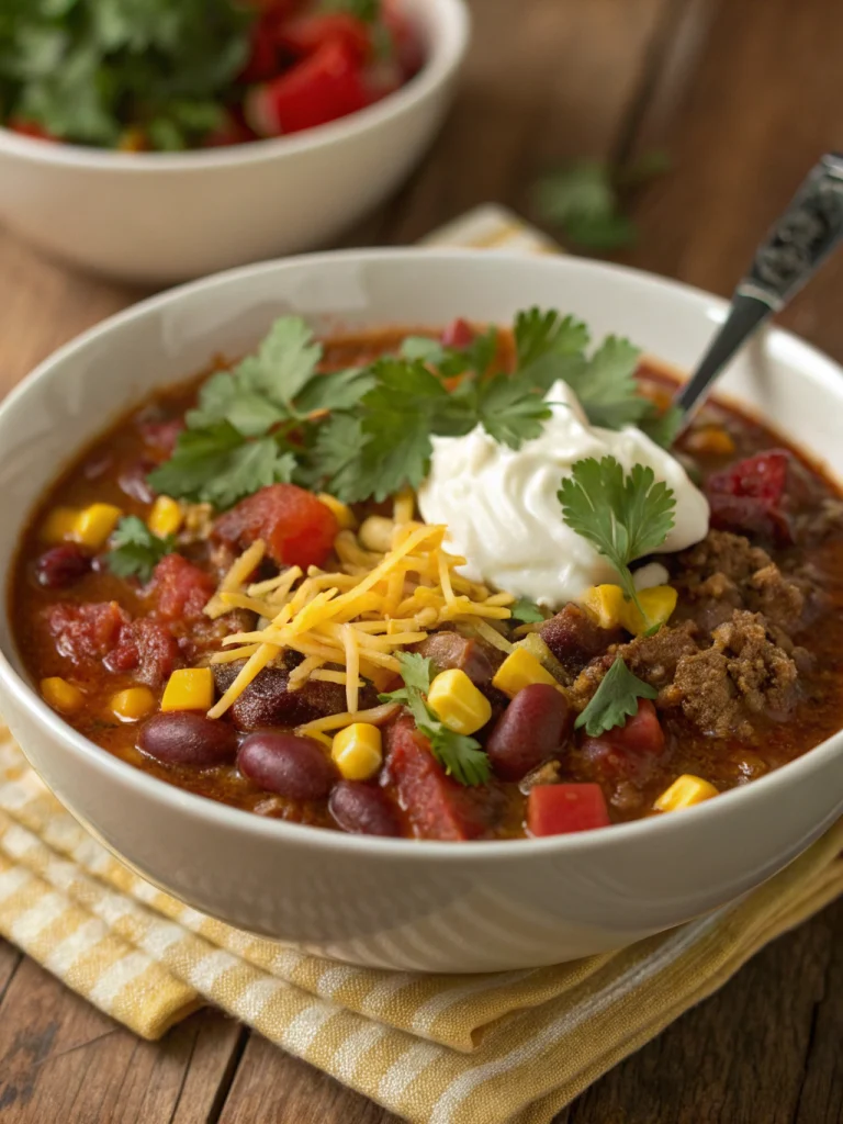 Crockpot Taco Soup