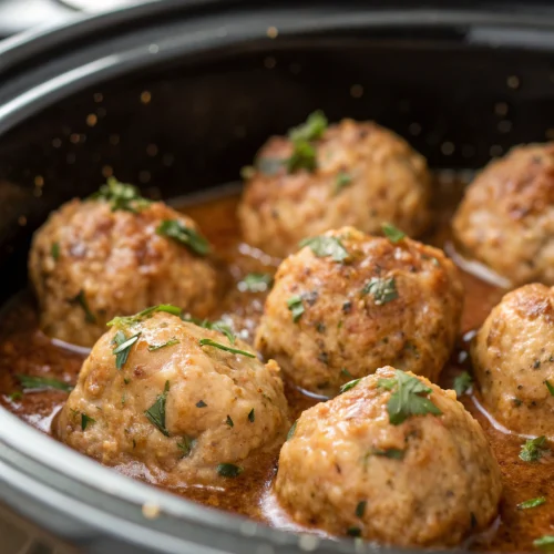 Crockpot Turkey Meatballs 1