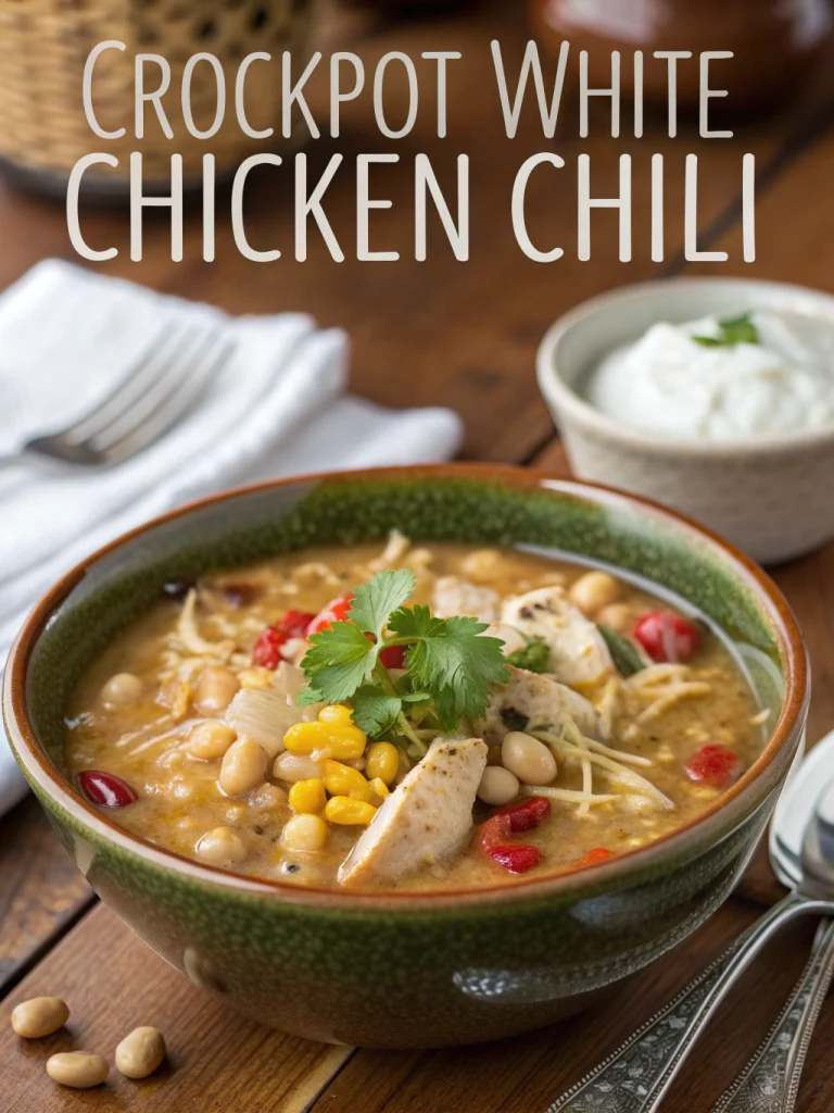 Crockpot White Chicken Chili