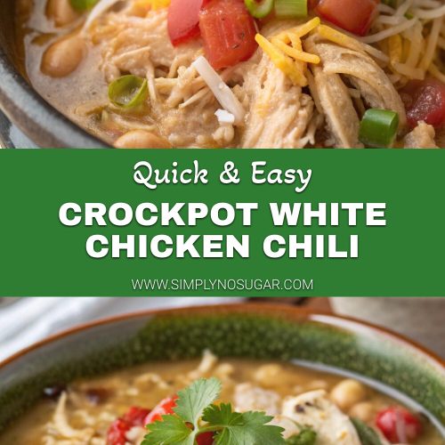 Crockpot White Chicken Chili pinterest