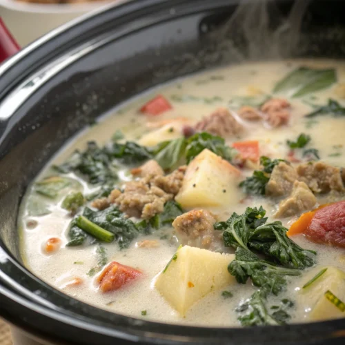 Crockpot Zuppa Toscana Soup 1