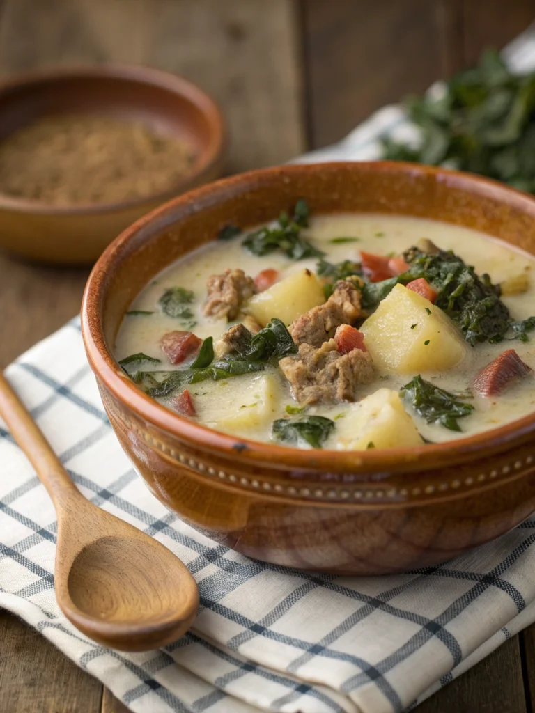 Crockpot Zuppa Toscana Soup
