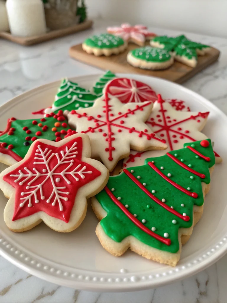 Easy Christmas Sugar Cookies