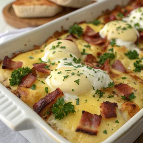 Eggs Benedict Casserole 1