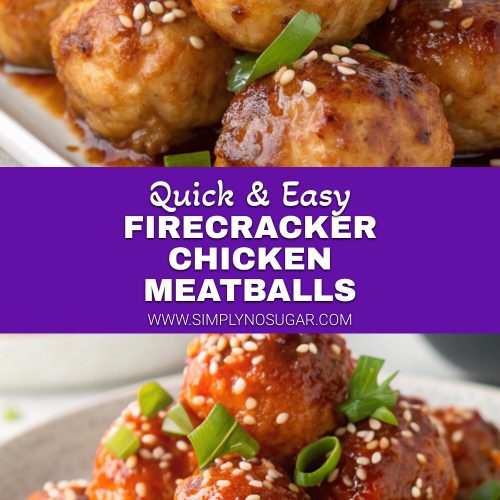 Firecracker Chicken Meatballs pinterest
