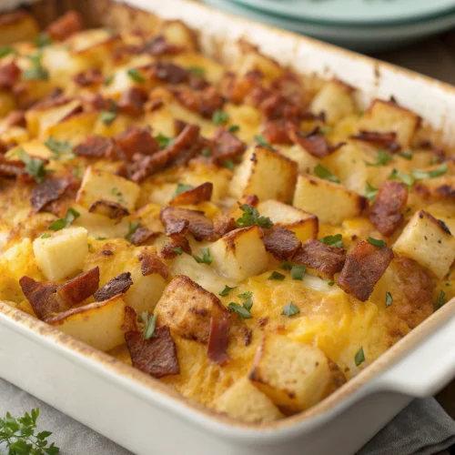 Hash Brown Breakfast Casserole 1