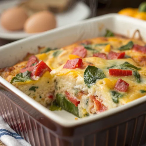 Healthy Breakfast Casserole 1