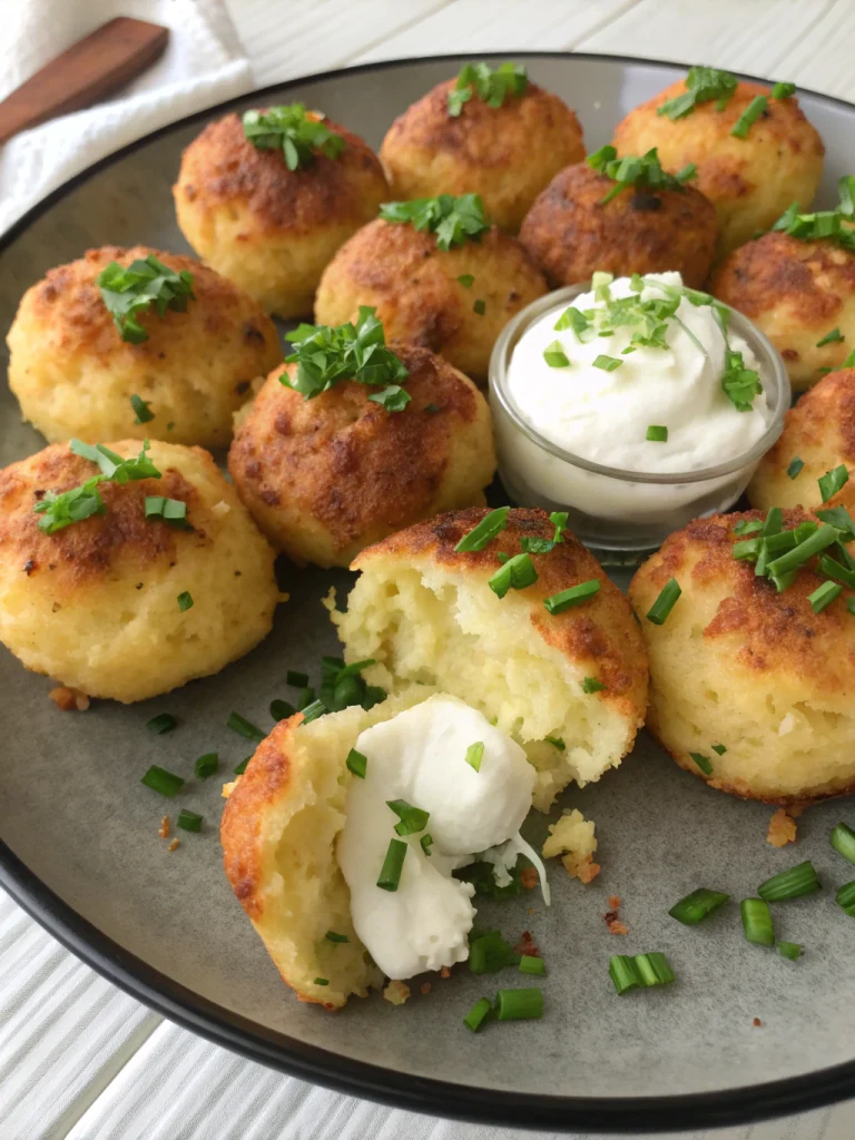 Mashed Potato Bombs