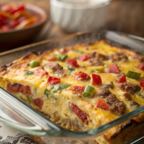 Mexican Breakfast Casserole 1