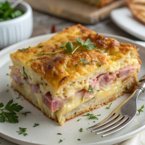 Monte Cristo Breakfast Casserole 1