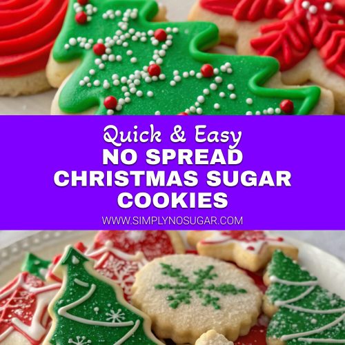 No Spread Christmas Sugar Cookies pinterest