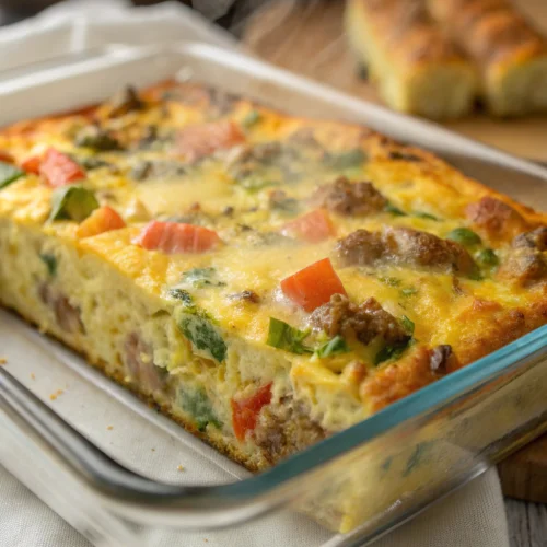 Overnight Breakfast Casserole 1