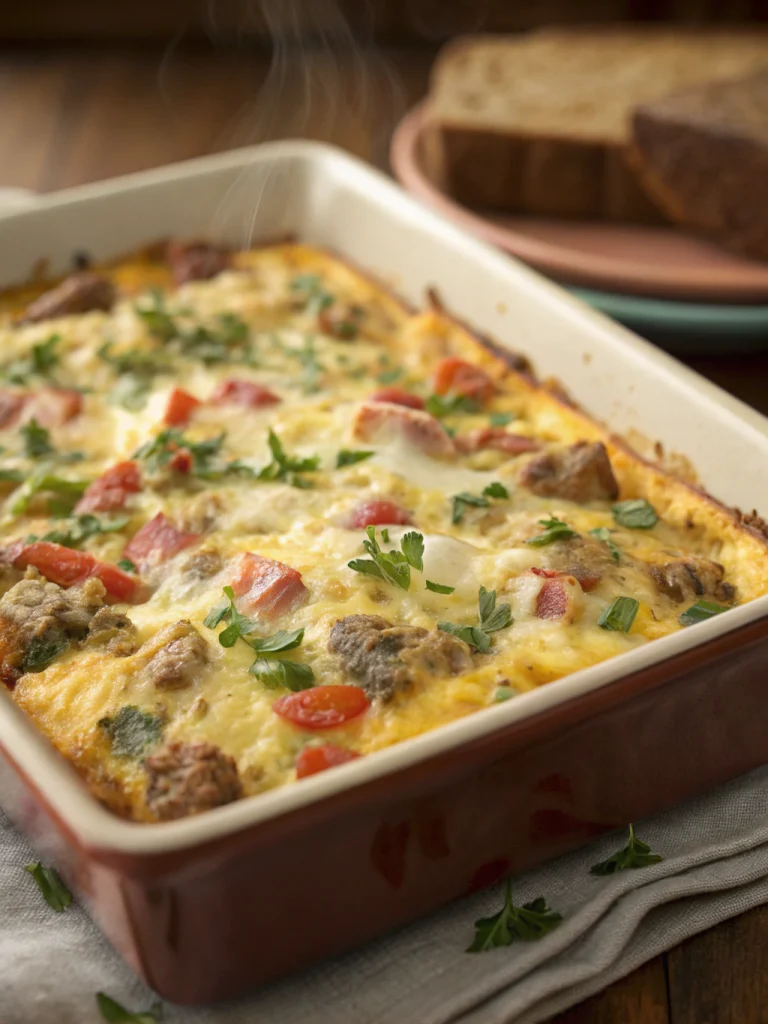 Overnight Breakfast Casserole