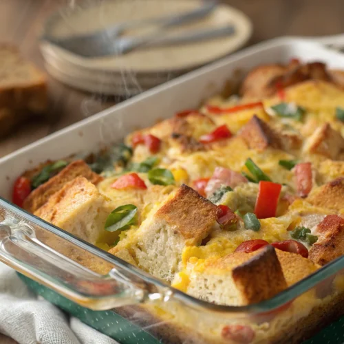 Overnight Breakfast Strata 1