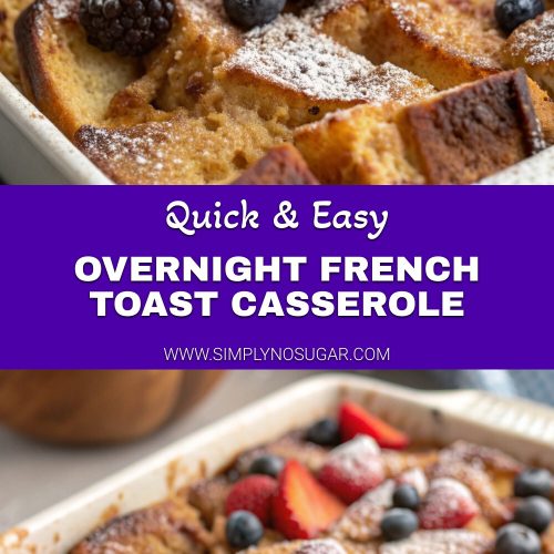 Overnight French Toast Casserole pinterest