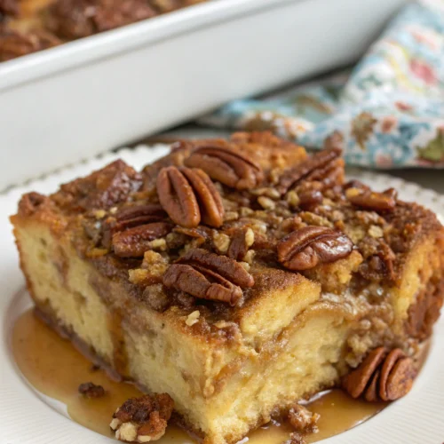 Praline Pecan French Toast Casserole 1