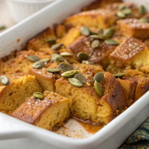 Pumpkin French Toast Casserole 1