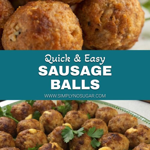 Sausage Balls pinterest