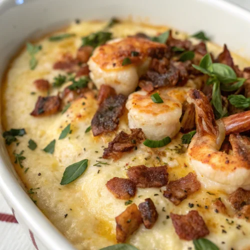 Shrimp and Grits Casserole 1