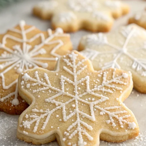 Snowflake Sugar Cookies 1