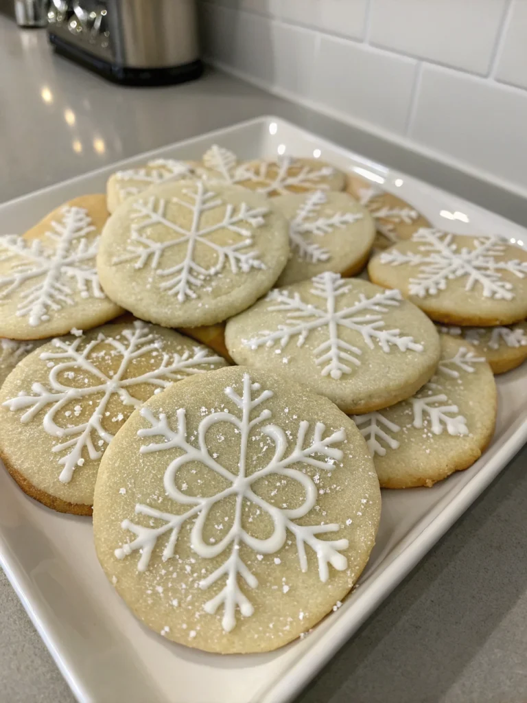 Snowflake Sugar Cookies
