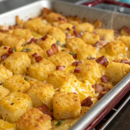 Tater Tot Breakfast Casserole 1