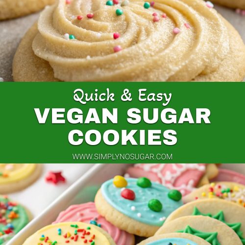 Vegan Sugar Cookies pinterest