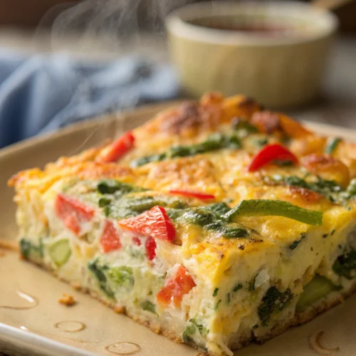 Vegetarian Breakfast Casserole 1