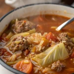 Crockpot Cabbage Roll Soup 1
