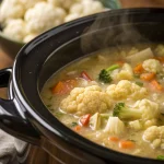 Crockpot Cauliflower Soup 1