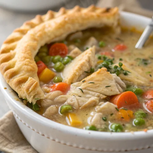 Crockpot Chicken Pot Pie Soup 1