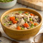 Crockpot Chicken Wild Rice Soup