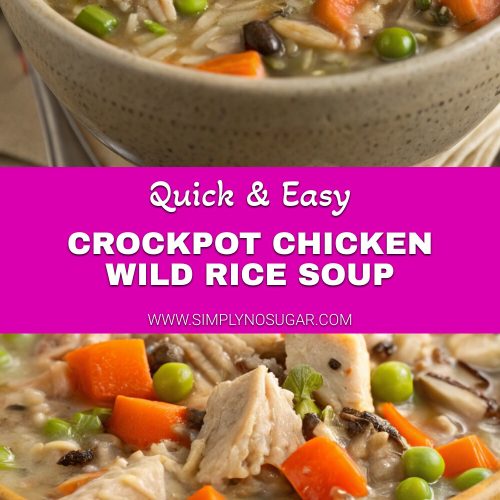 Crockpot Chicken Wild Rice Soup pinterest