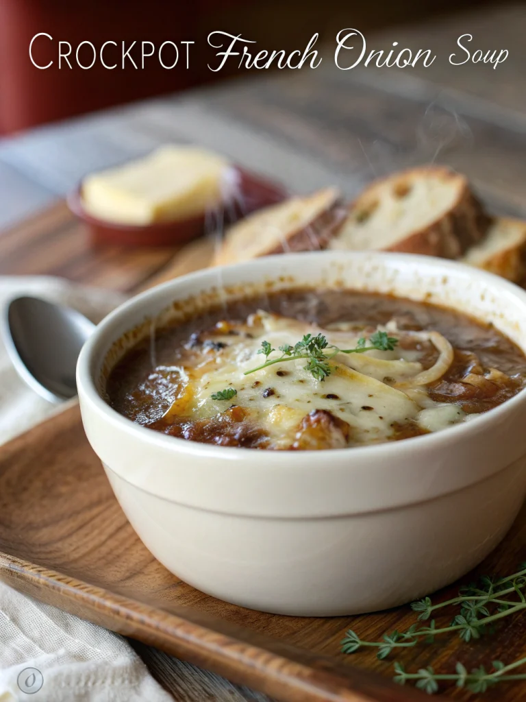 Crockpot French Onion Soup
